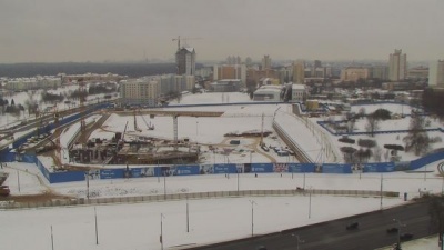 Зима строительству не помеха